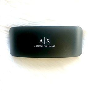 3/$30 A/X ARMANI EXCHANGE Black Hard Sunglasses Case